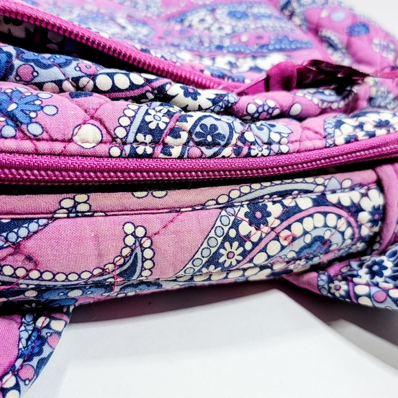 Vera Bradley Quilted Backpack Laptop Bag in Boysenberry - Picture 4 of 12